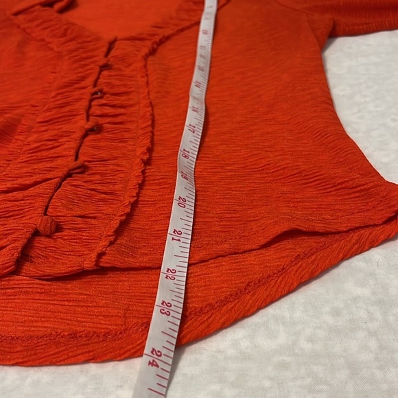 Anthropologie Long Sleeve Textured Blouse - Picture 11 of 11